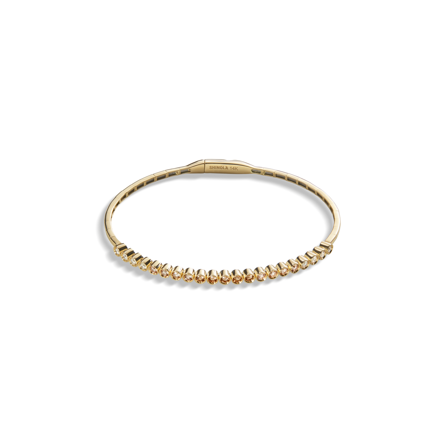 Desert Diamond Tennis Bangle Bracelet