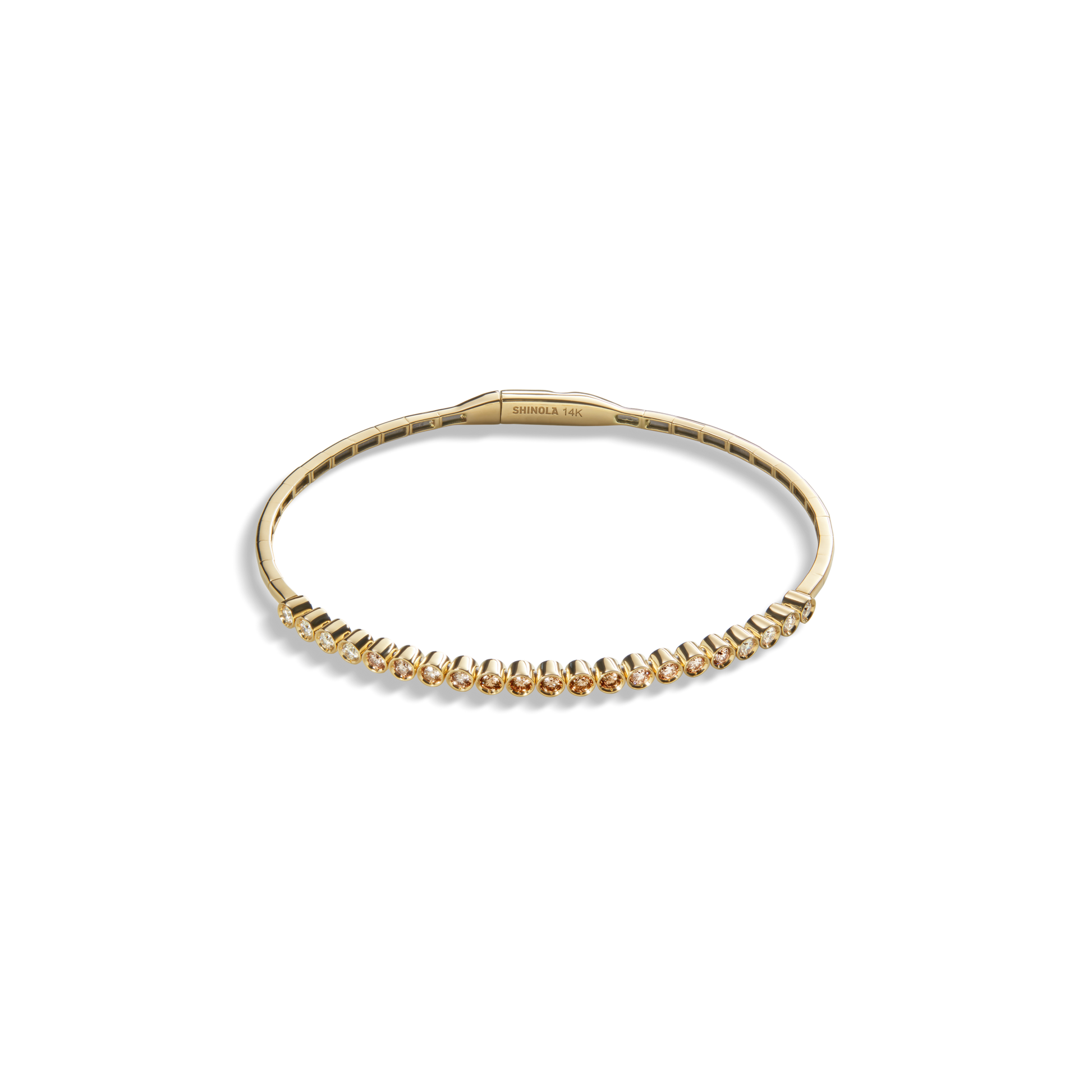 Desert Diamond Tennis Bangle Bracelet