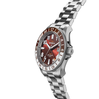 Monster GMT Automatic Watch - Whiskey