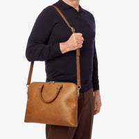 Portfolio Briefcase - Tan