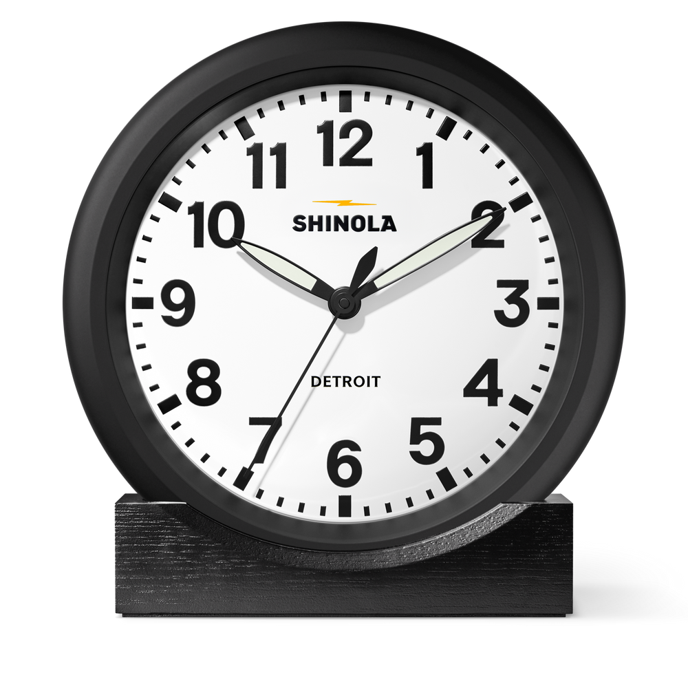14" Runwell Clock - White