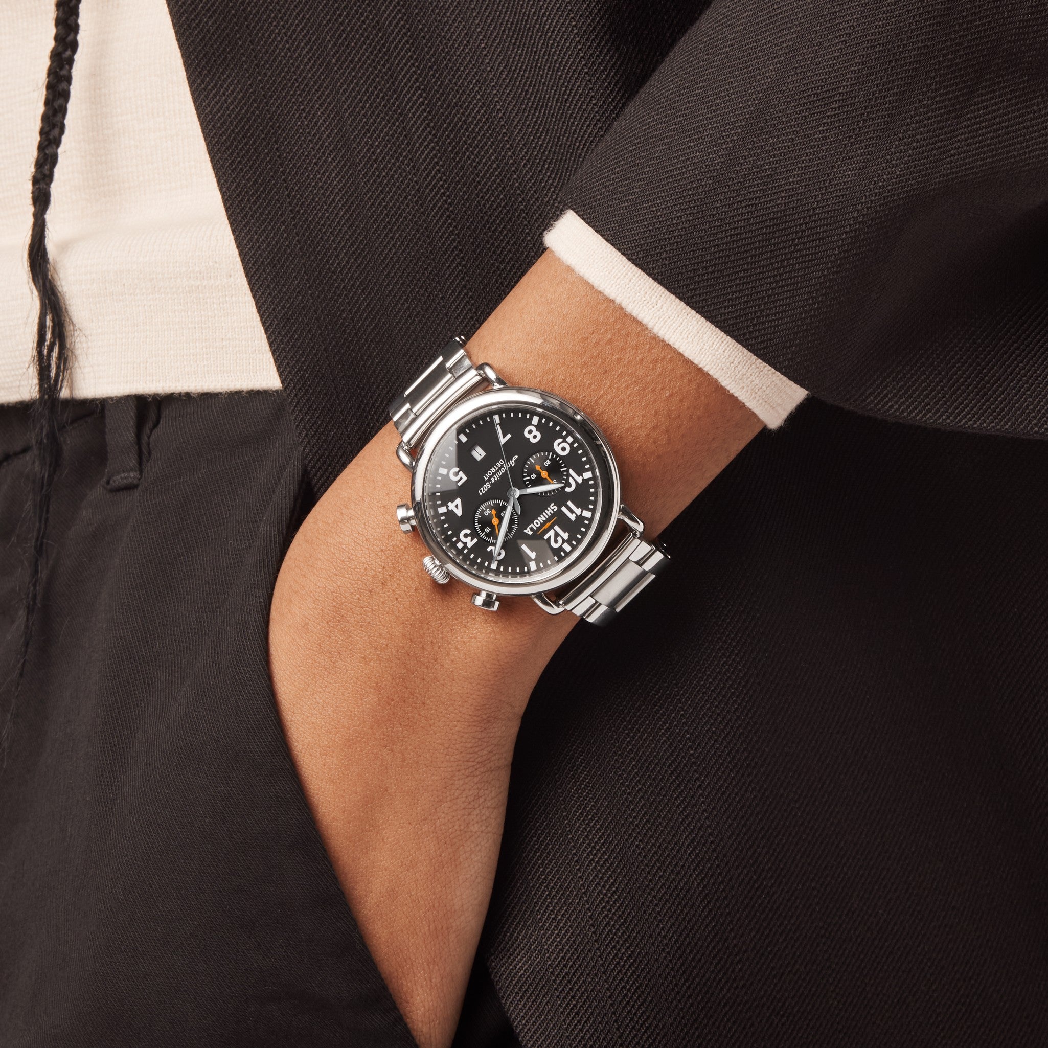 Runwell Chronograph Watch | Shinola