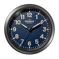 Runwell Wall Clock 14" - Midnight Blue