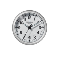 6" Runwell Clock - White