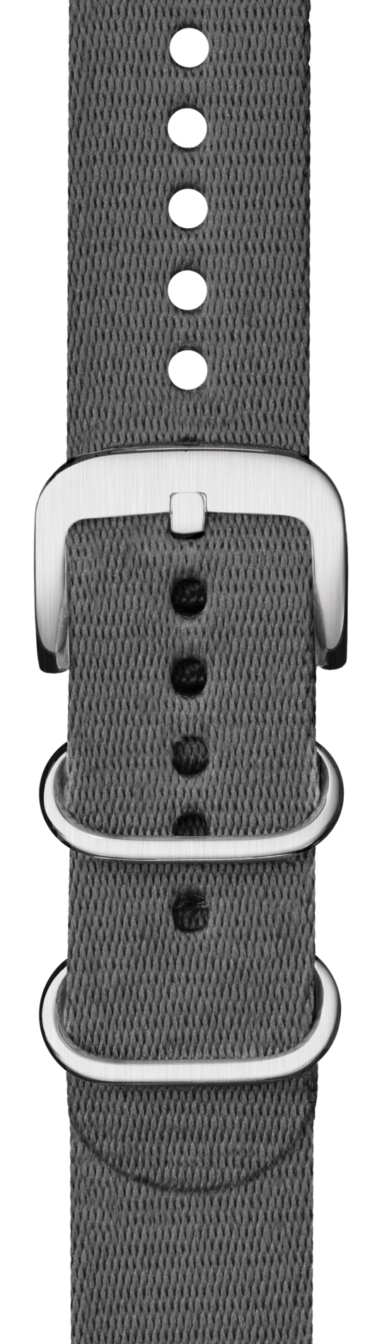 24mm Gray G10 Nylon Watch Strap - Gray