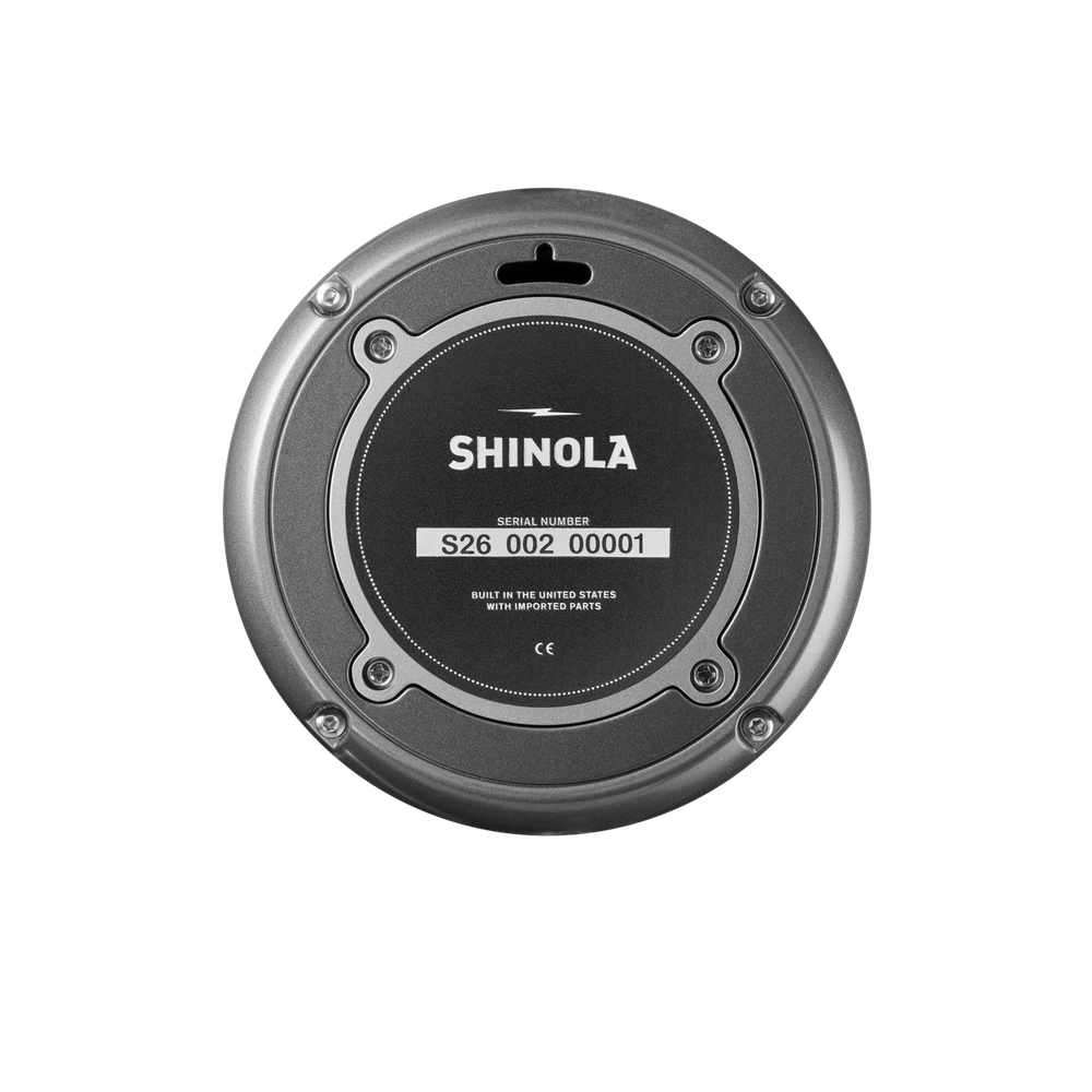 6" Runwell Clock - Dark Gray