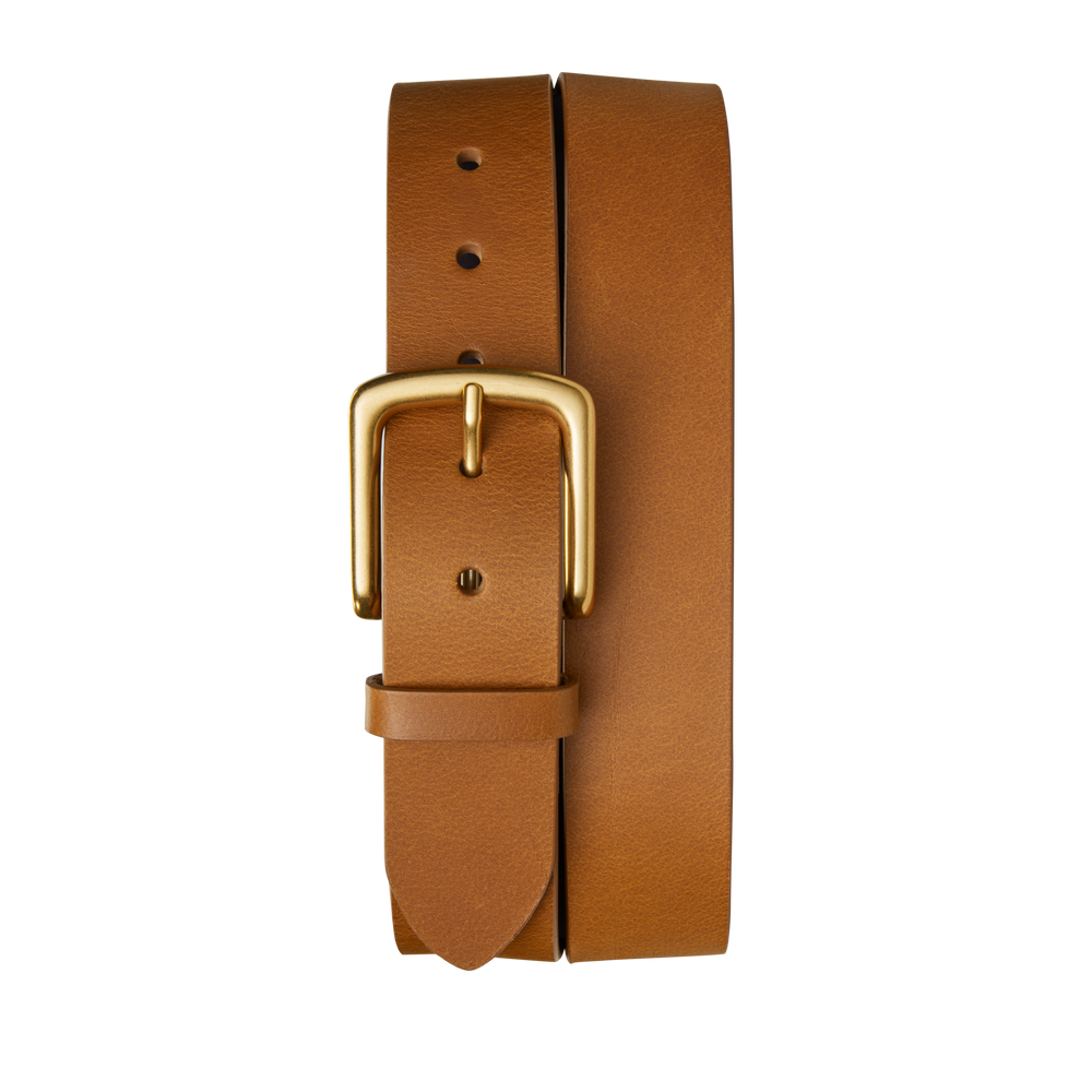 1 1/2" Essential Belt Natural Leather - Tan