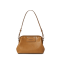 Rivet Frame Shoulder Bag - Tan