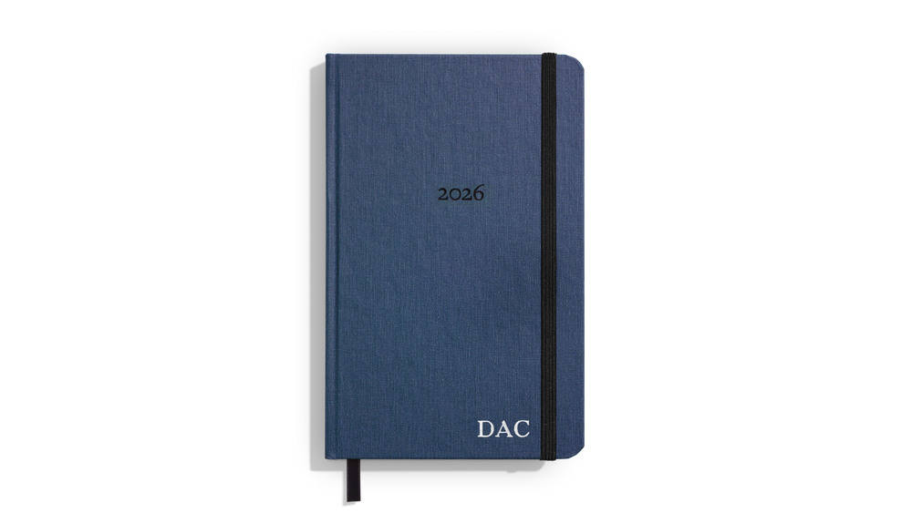 2026 12 Month Runwell Planner - Indigo