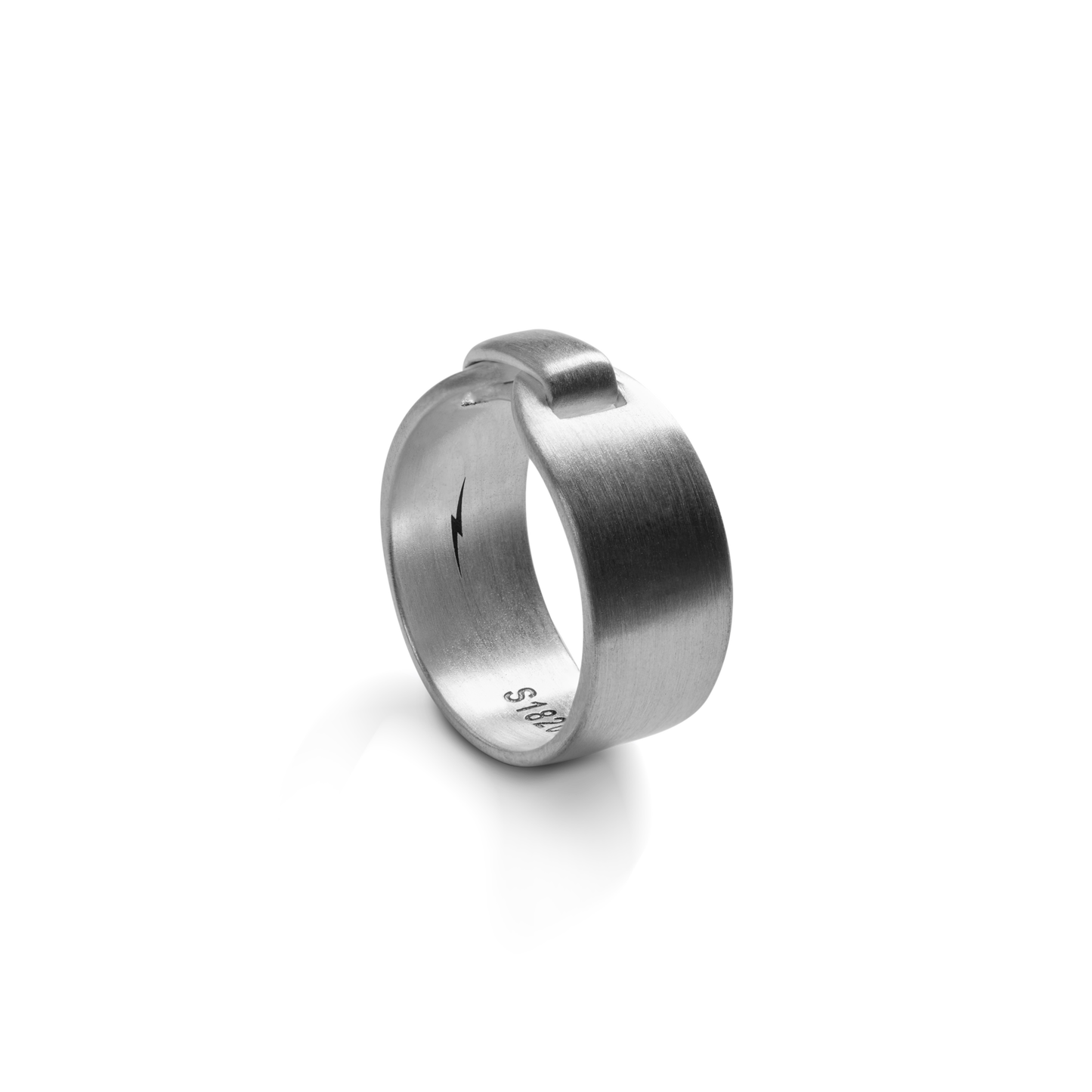 Men's Tag Ring - Sterling Silver