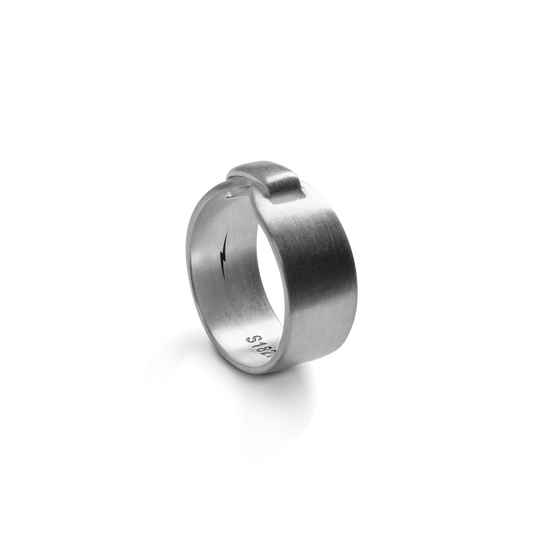 Men's Tag Ring - Sterling Silver