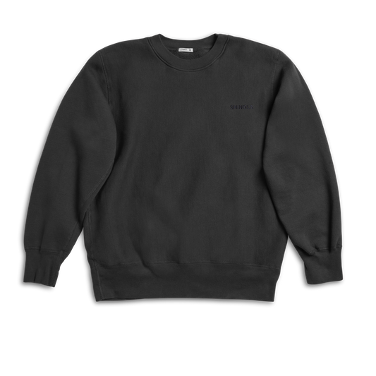 Fleece Logo Sweatshirt - Vintage Black
