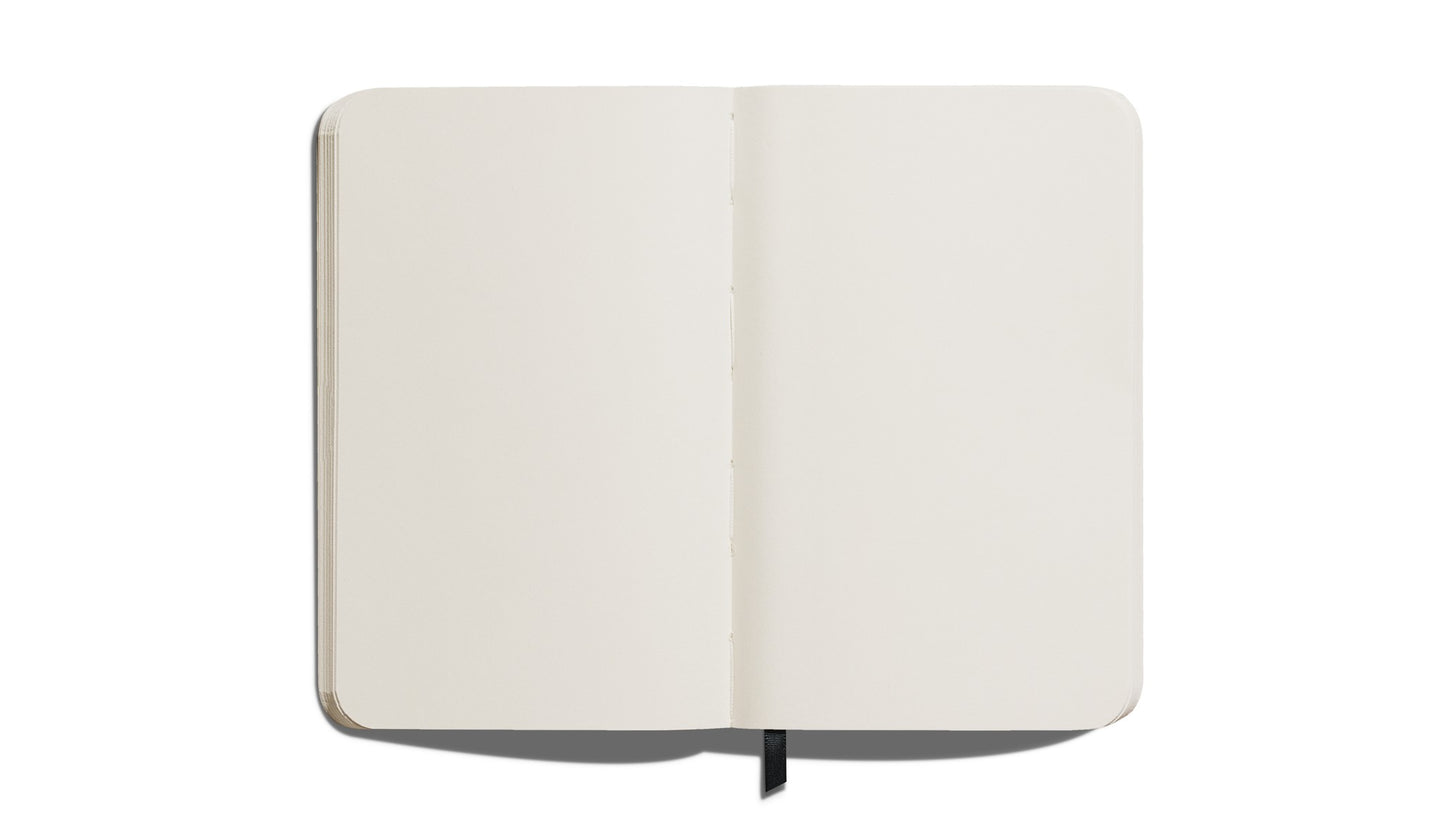 Medium Hard Plain Journal - Navy