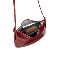 Medium Bixby Crossbody - Ruby