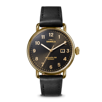 Canfield Watch - Black/Gold