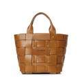 Large Bixby Basket Bag - Tan