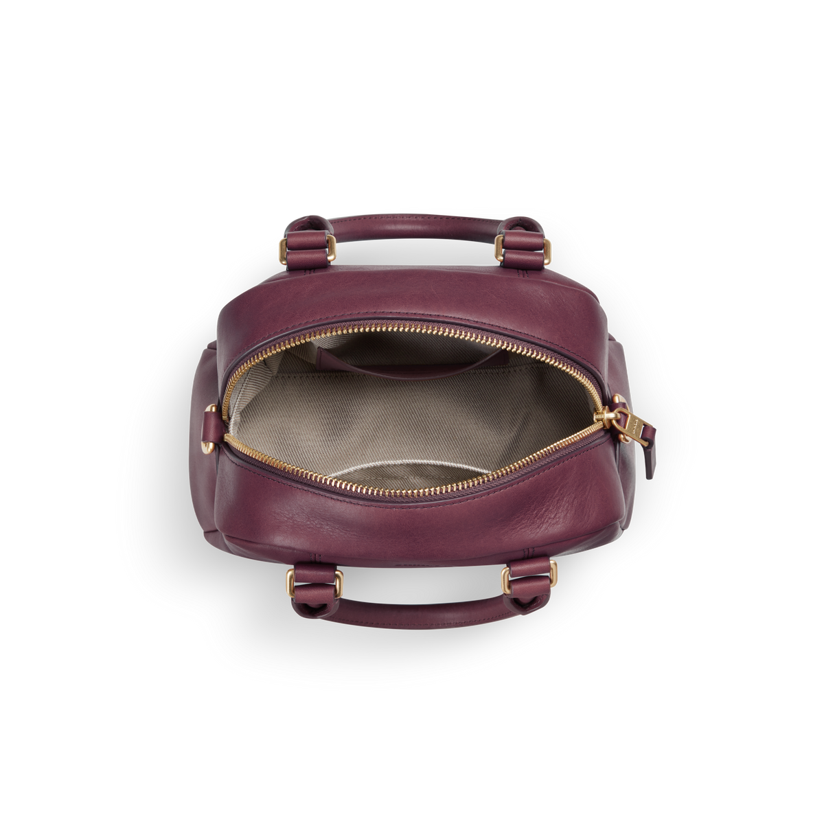 Mini Runwell Satchel - Merlot