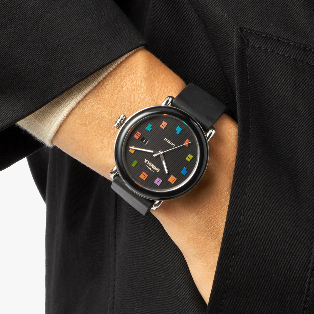Detrola Watch - Black - Multi