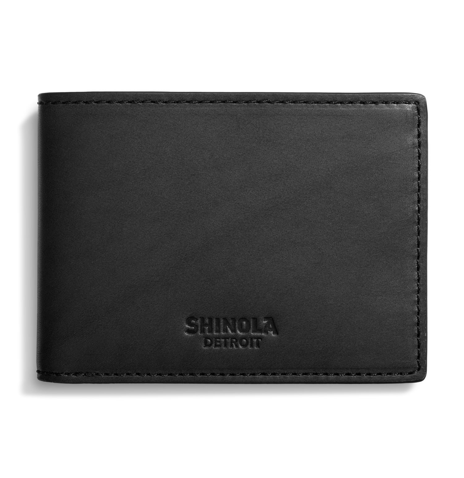 Slim Bifold Wallet - Black