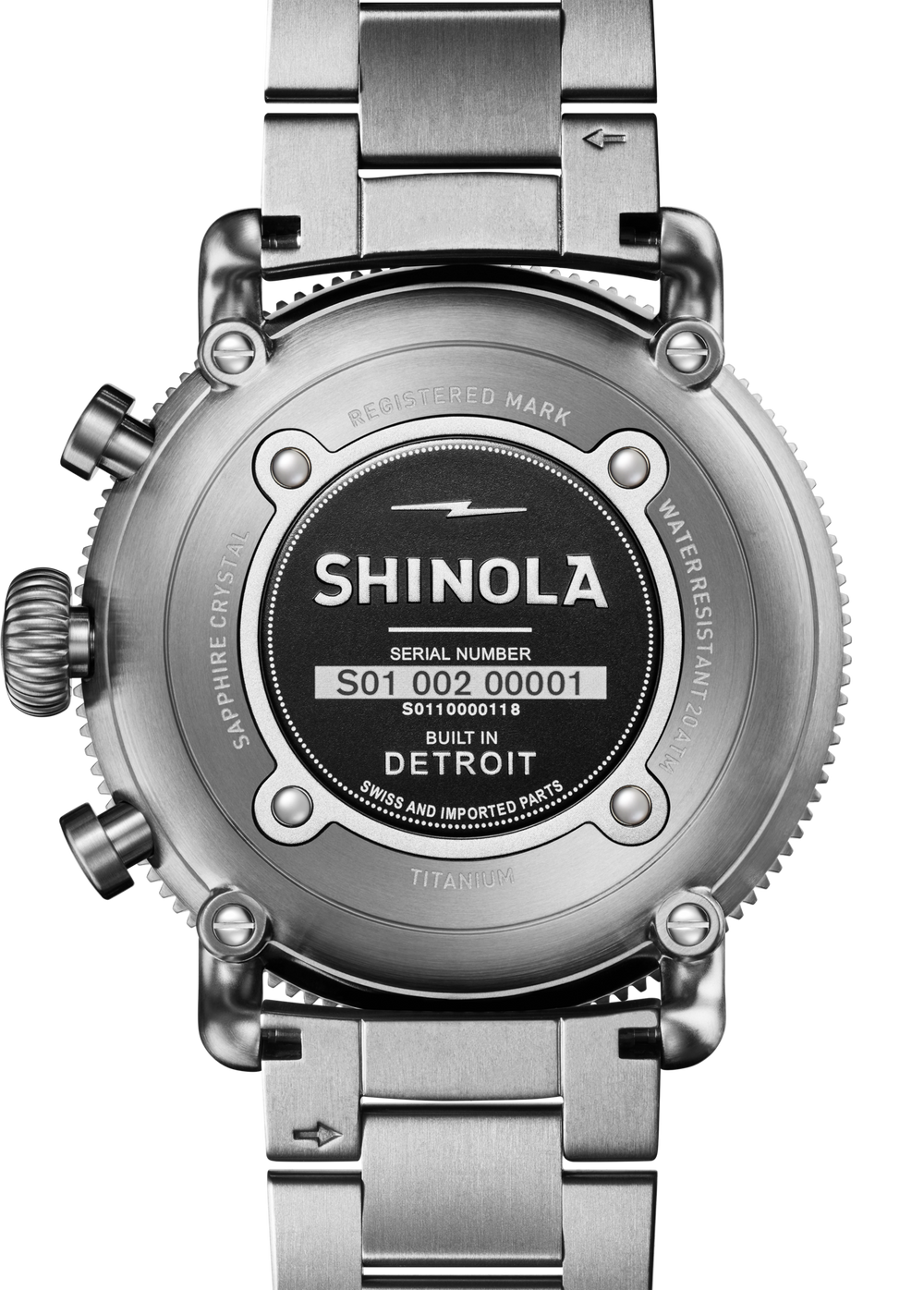 Runwell Black Blizzard Watch | Shinola