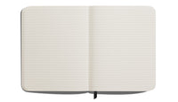 Large Hard Ruled Journal - Black