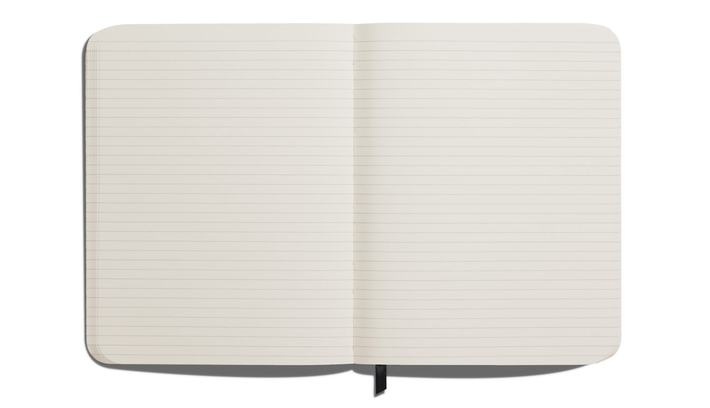 Large Hard Ruled Journal - Stone