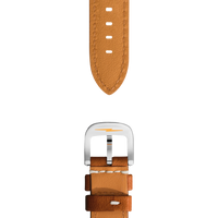 20mm Tan Leather Watch Strap - Tan