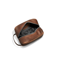 Zip Travel Kit - Medium Brown