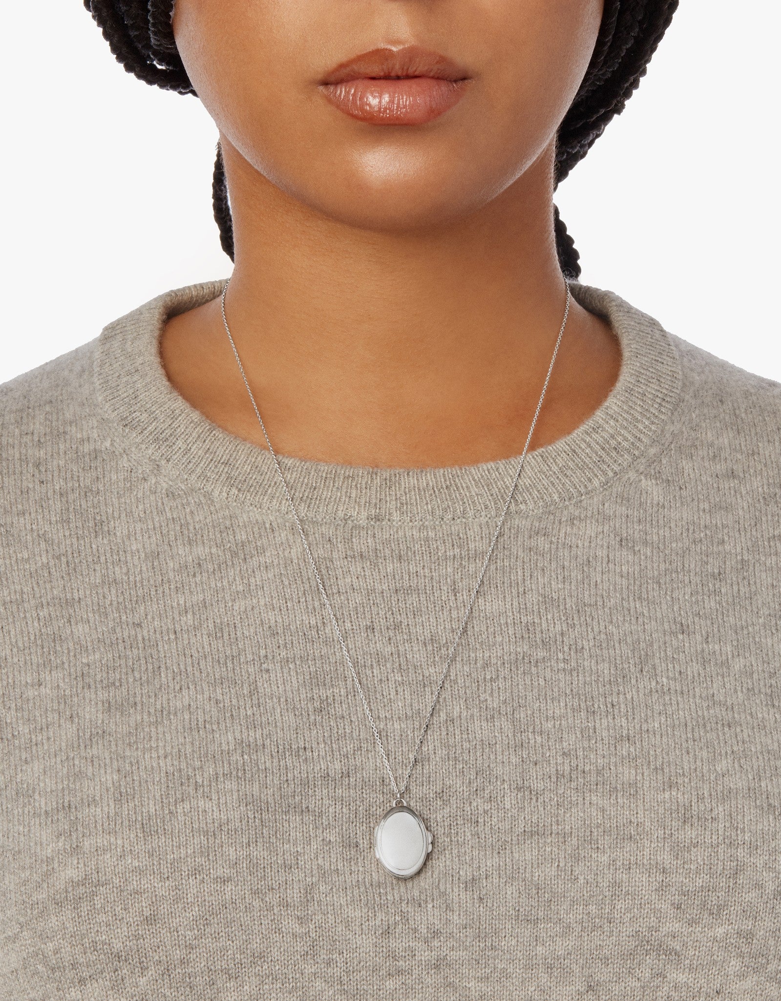 Heirloom Statement Locket - Sterling Silver