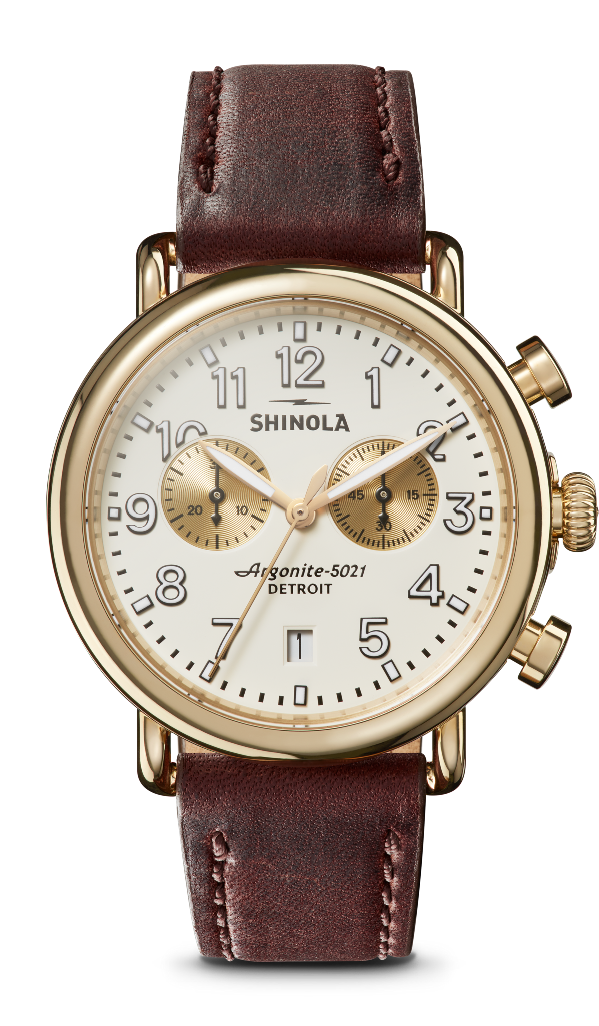 Runwell Chronograph Watch - Ivory