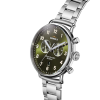 Canfield Chronograph Watch - Dark Olive