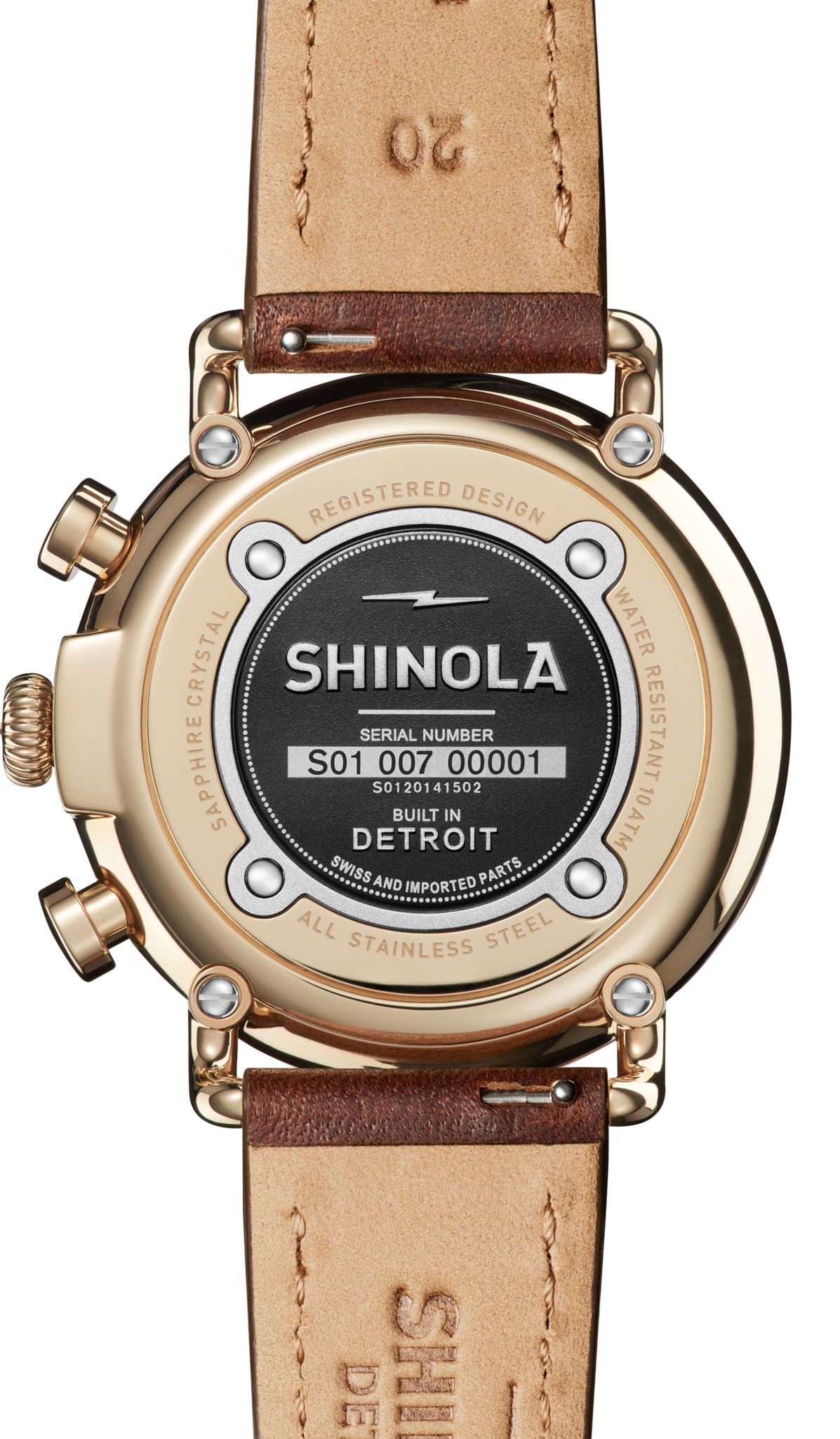 Runwell Chronograph Watch - Ivory