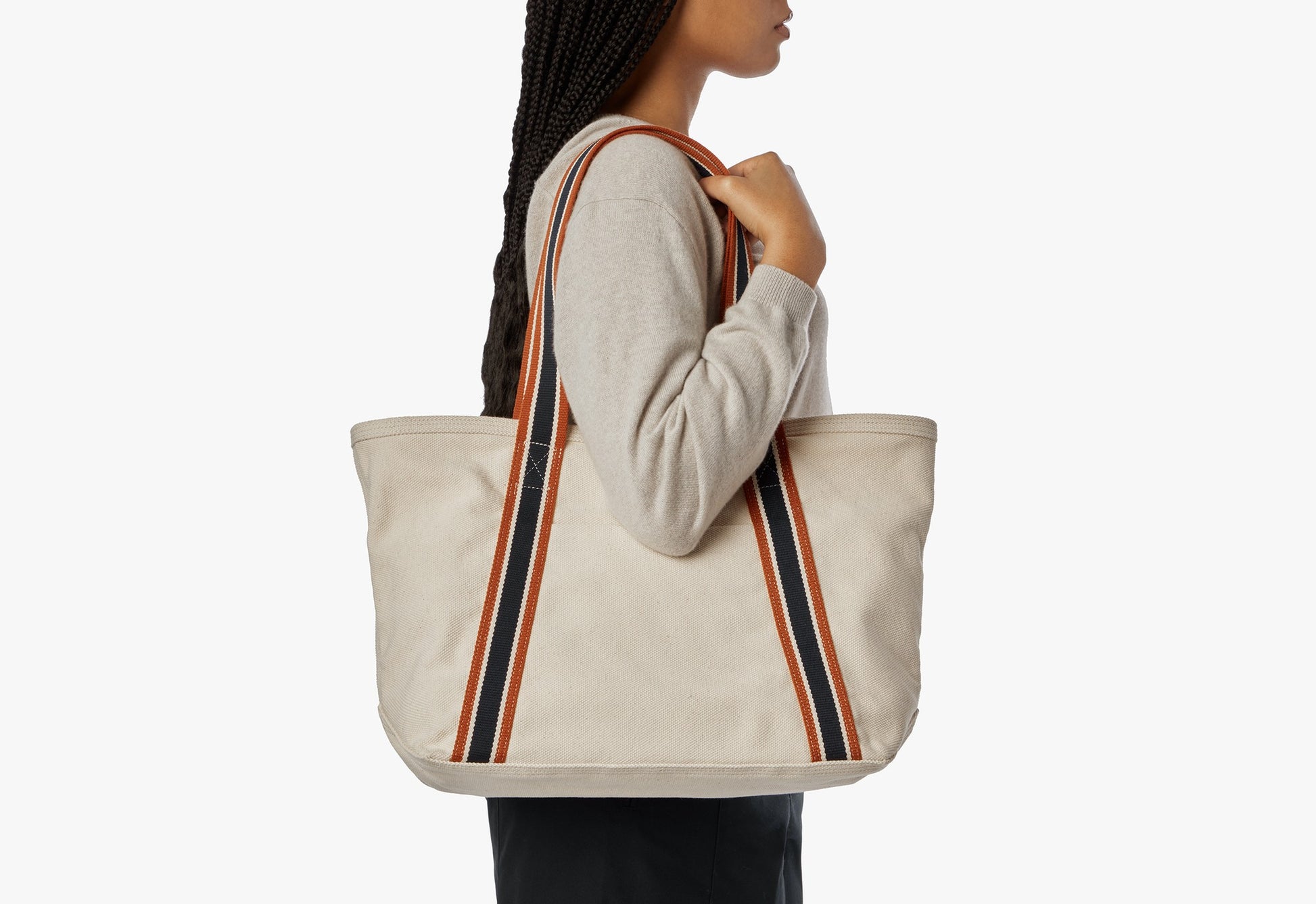 Large Easy Canvas Tote - Natural