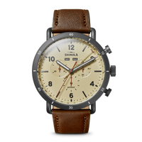 Canfield Sport Chronograph Watch - Light Gray