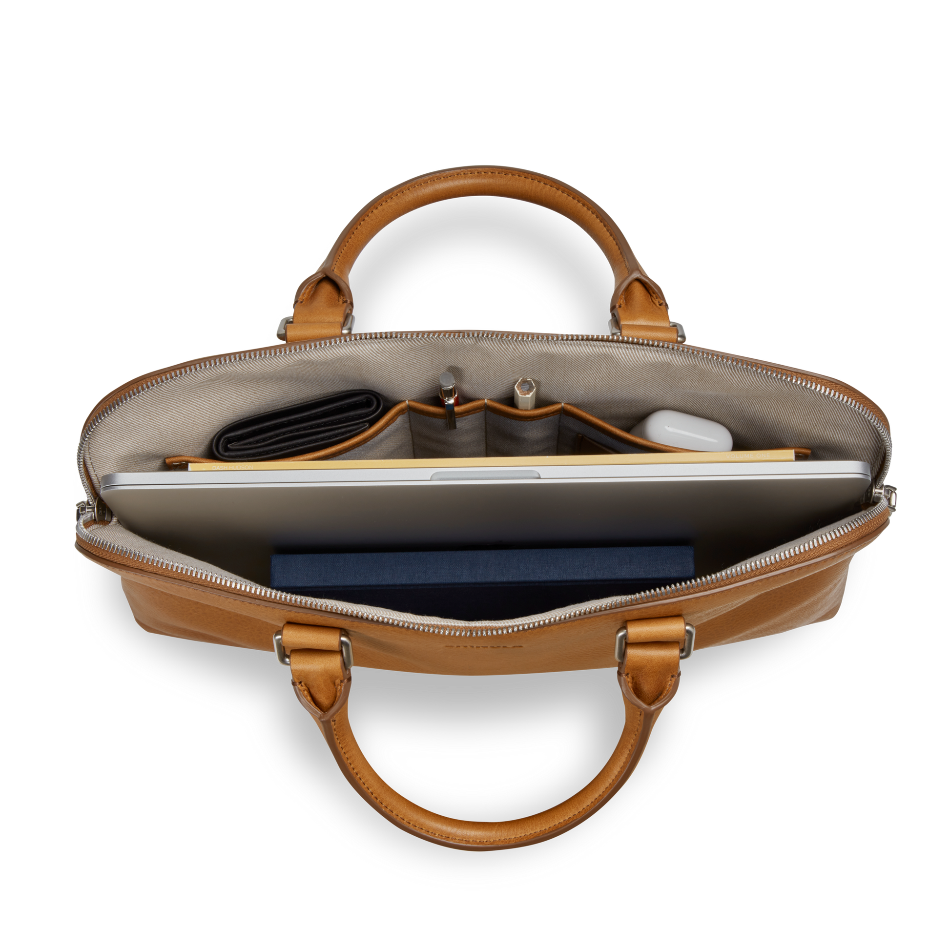 Portfolio Briefcase - Tan