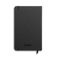 Medium Hard Grid Journal - Black