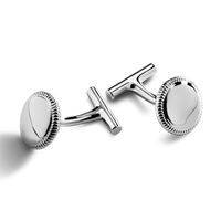 Coin Edge Cufflinks