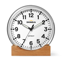 14" Runwell Clock - White