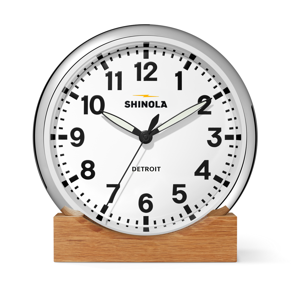 14" Runwell Clock - White