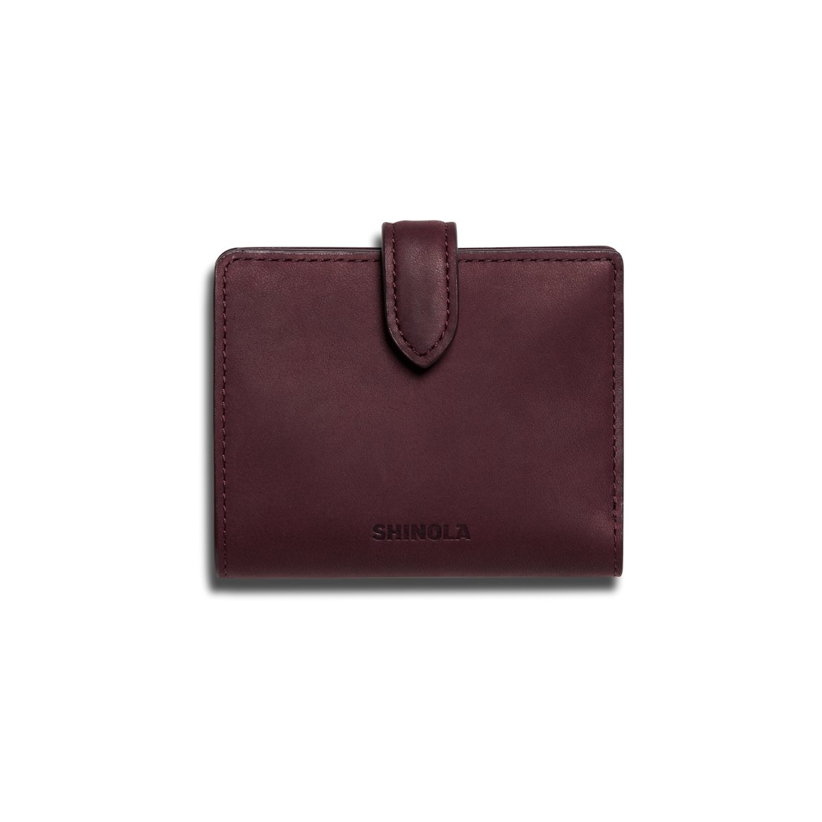 Small Snap Wallet - Merlot