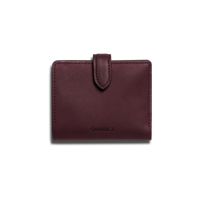Small Snap Wallet - Merlot