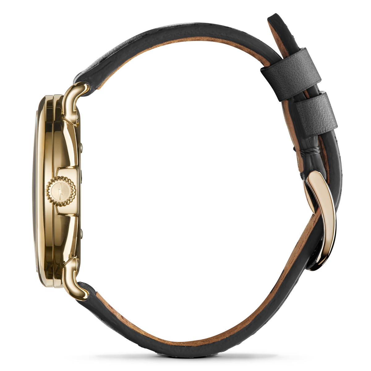 Runwell Watch - Black Mother of Pearl