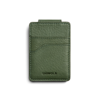 Magnetic Money Clip Card Holder - Evergreen