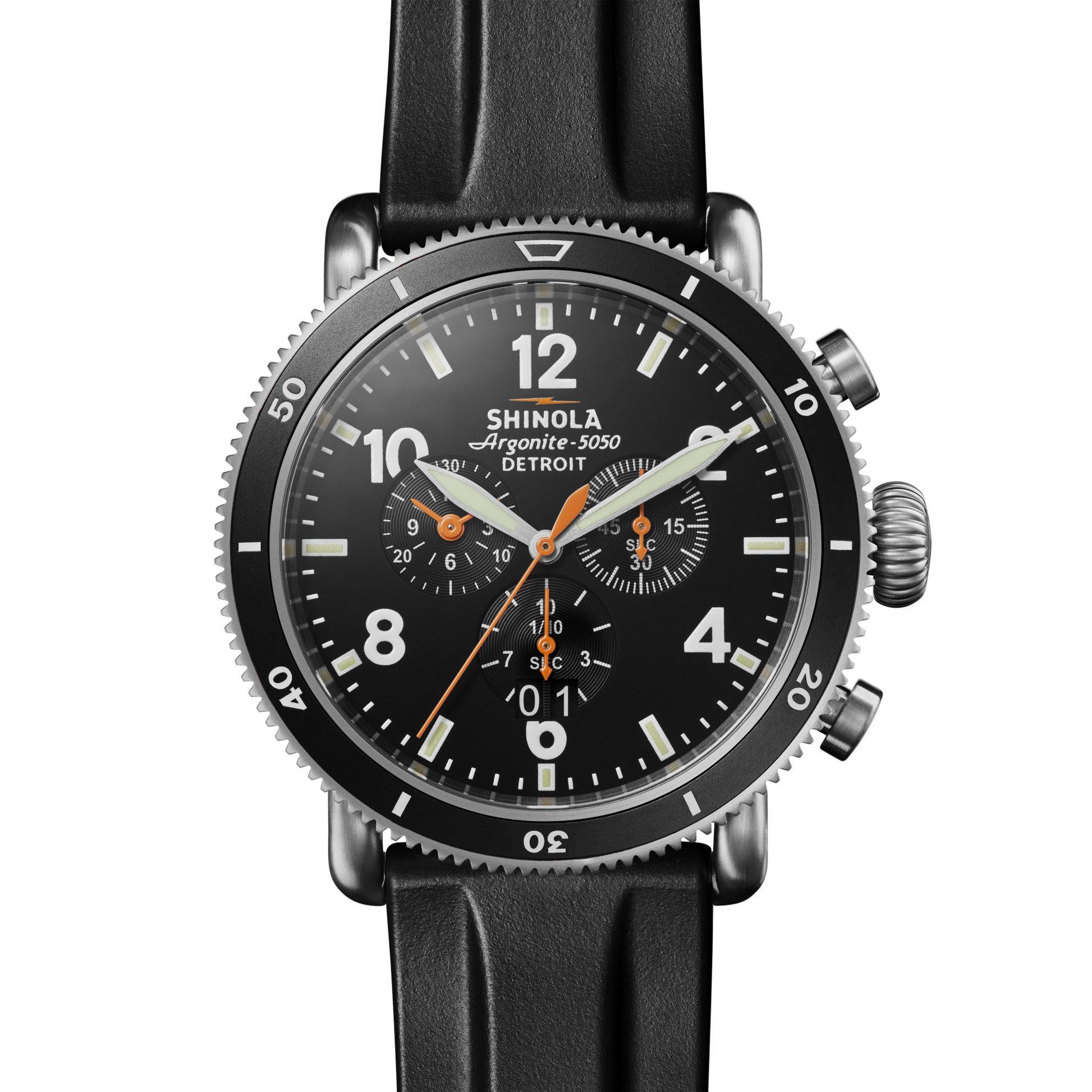 Runwell Black Blizzard Watch | Shinola Runwell Black Blizzard Watch | Shinola