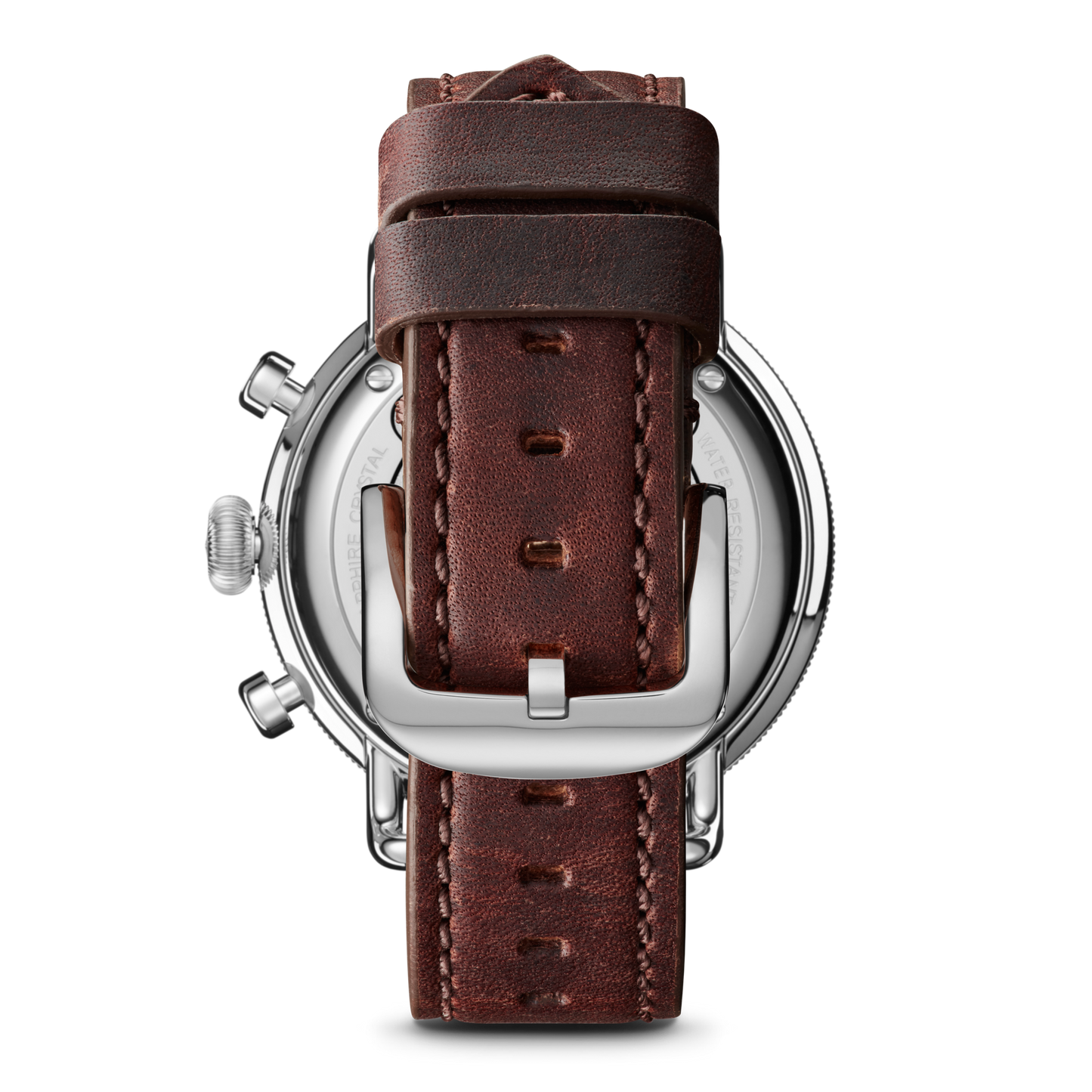Canfield 2 Eye Chrono Watch - Cattail Leather Strap