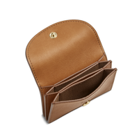 Birdy Accordion Card Holder - Tan