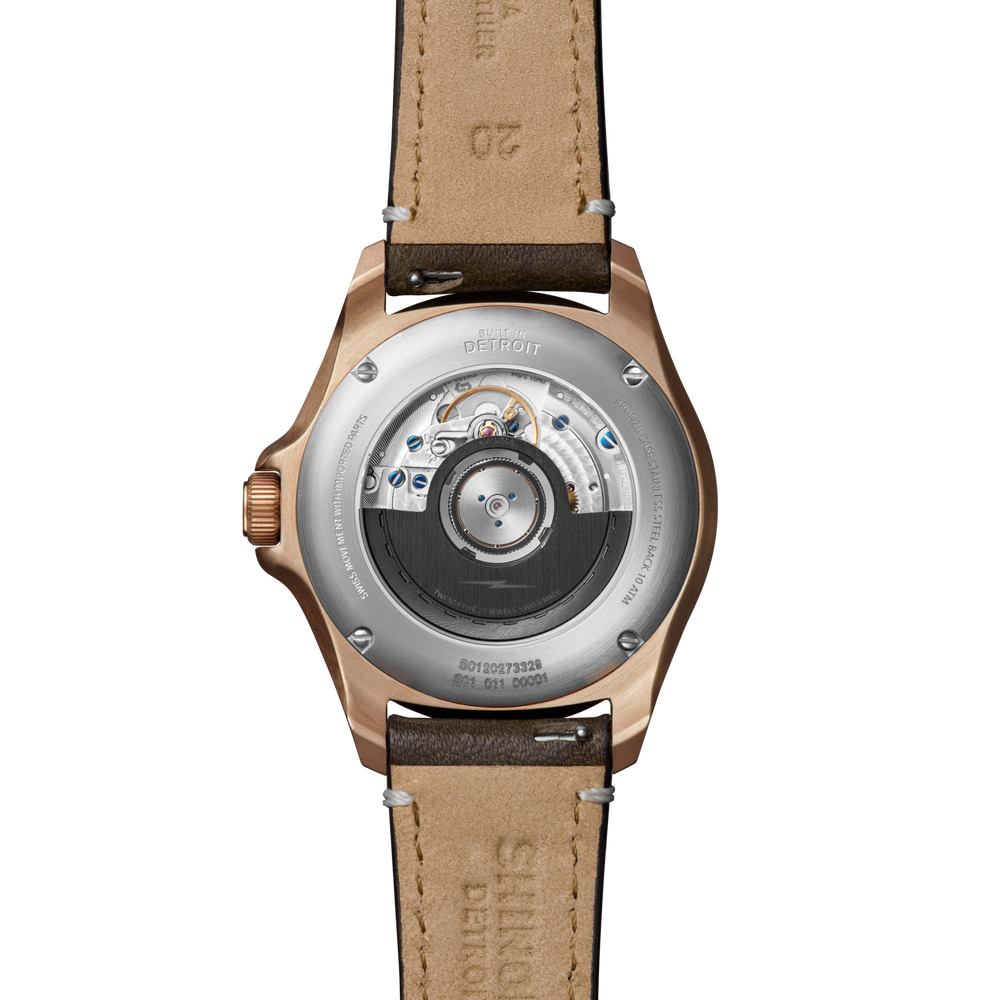 Bronze Monster GMT Automatic Watch | Shinola