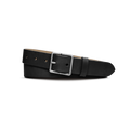 1 1/4" Center Bar Buckle Belt - Black
