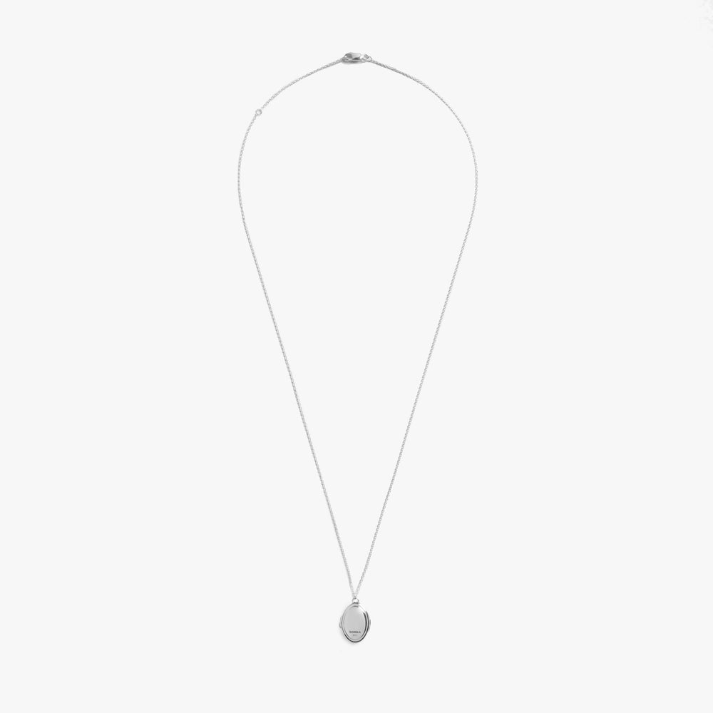 Heirloom Petite Locket Necklace - Sterling Silver