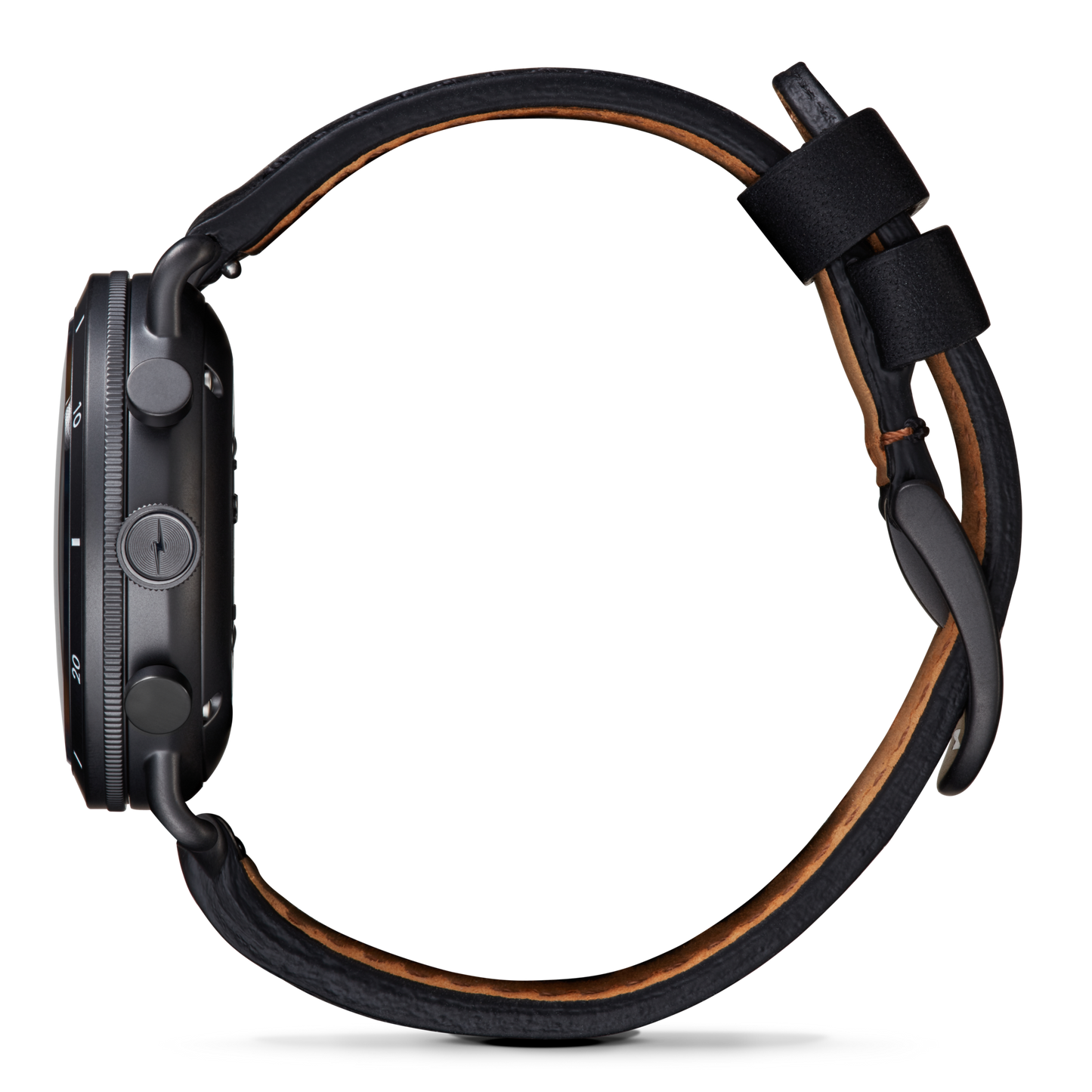 Canfield Sport Chronograph - Black Leather Strap